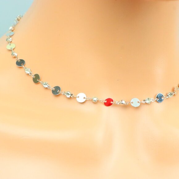 "Delicate & Contemporary Necklace Chain, A Lovely Choice for Women, EVCH1642 - Picture 2 of 10